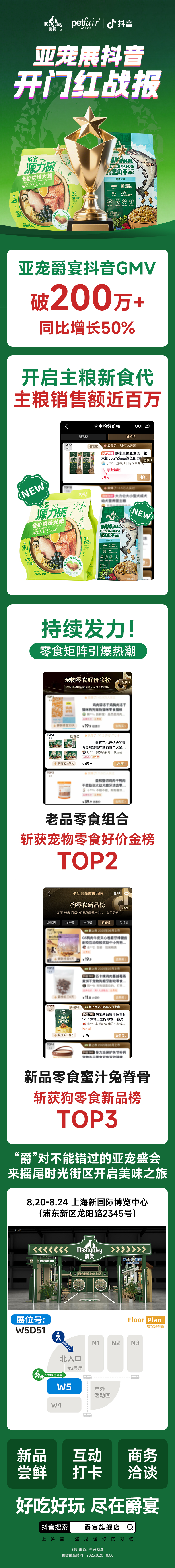 连续三年拿下“年度实力宠物食品品牌大奖”pg电子中国佩蒂股份旗下品牌爵宴在亚宠展(图4)